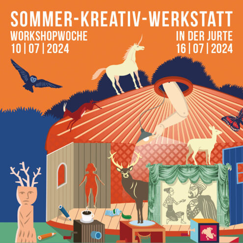 Sommer-Kreativ-Werkstatt | © Illustration: Josef Sodomka